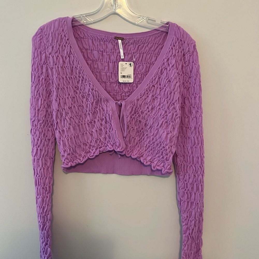 NWT Free People crop sweater
